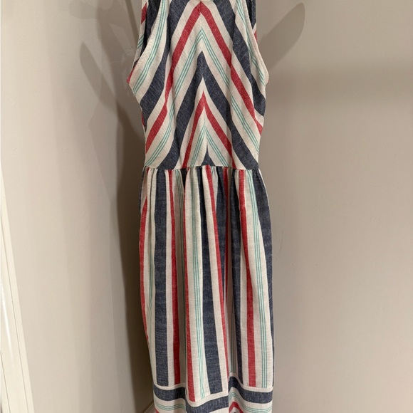 Hailey & Co. Striped Sleeveless Dress with Pockets - Size Small - Picture 2 of 6